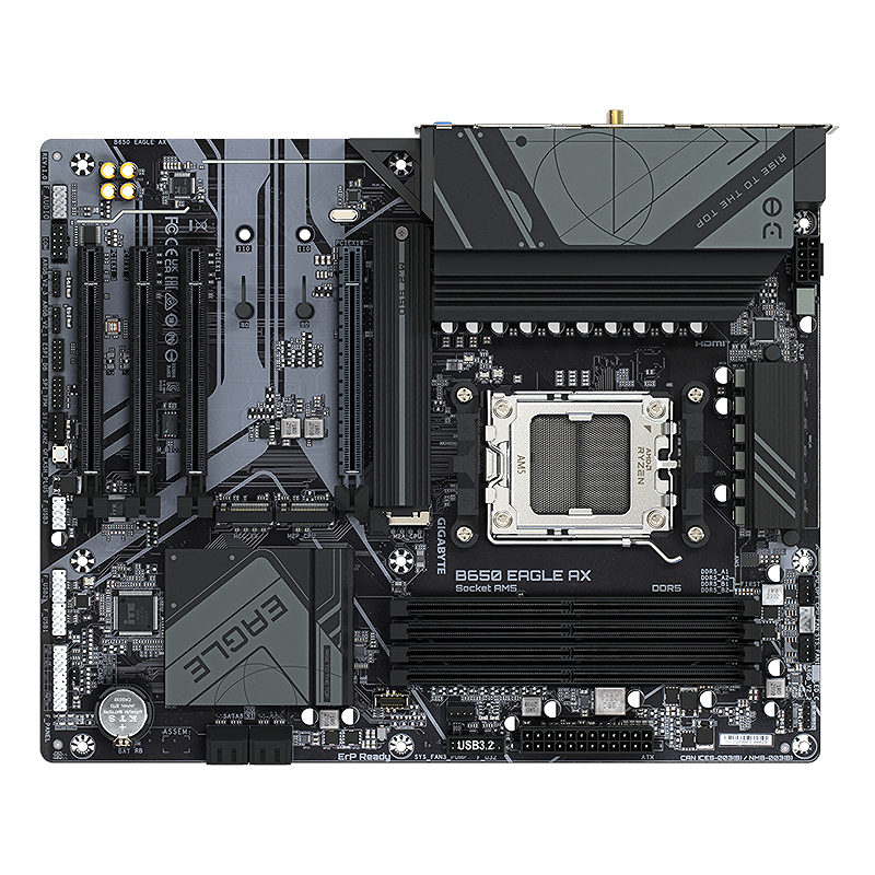 GIGABYTE B650 EAGLE AX bundkort AMD B650 Sokkel AM5 ATX - Billede 6